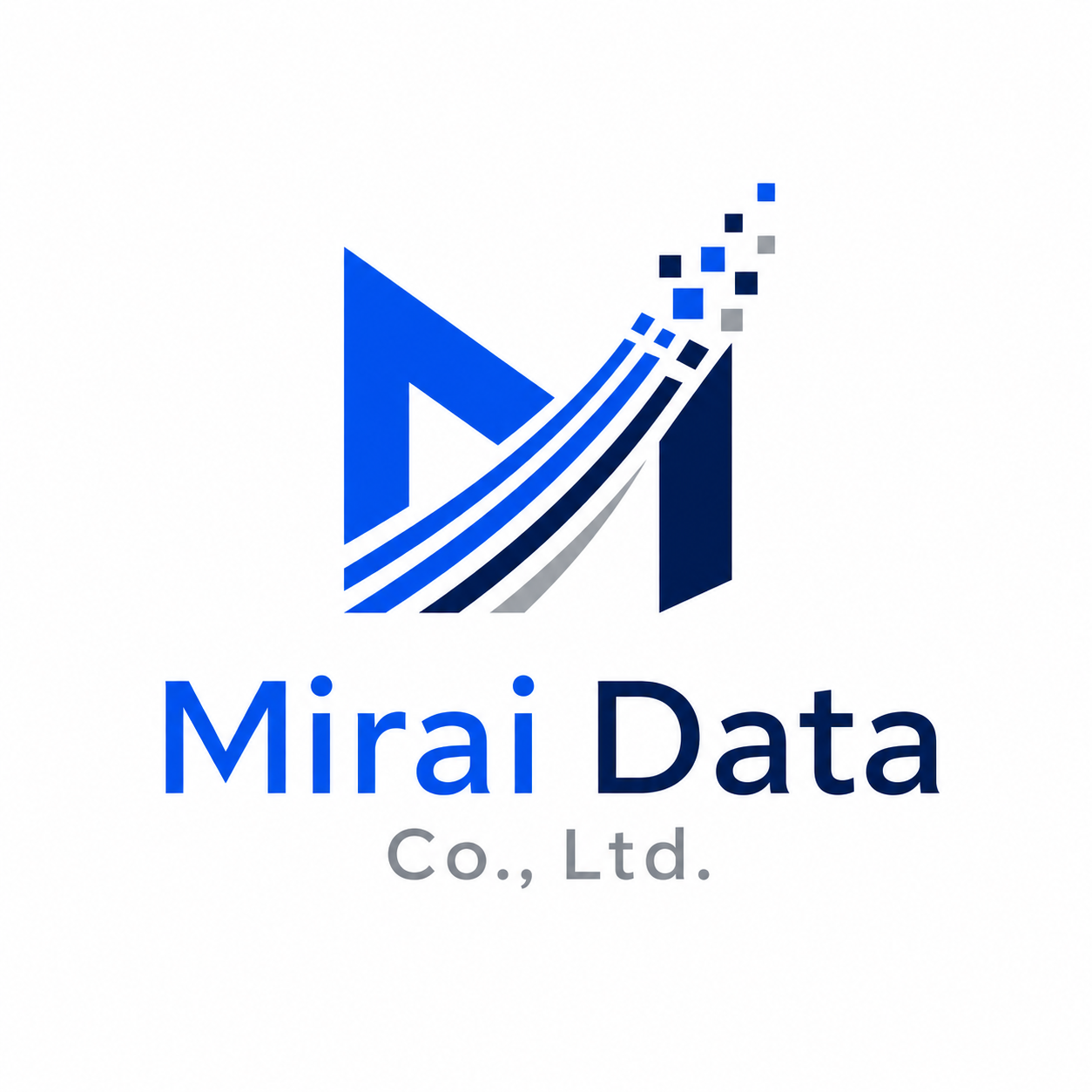 デモ用ロゴ風カード Mirai Data Co., Ltd.