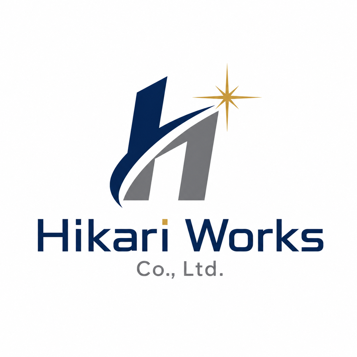 デモ用ロゴ風カード Hikari Works Co., Ltd.