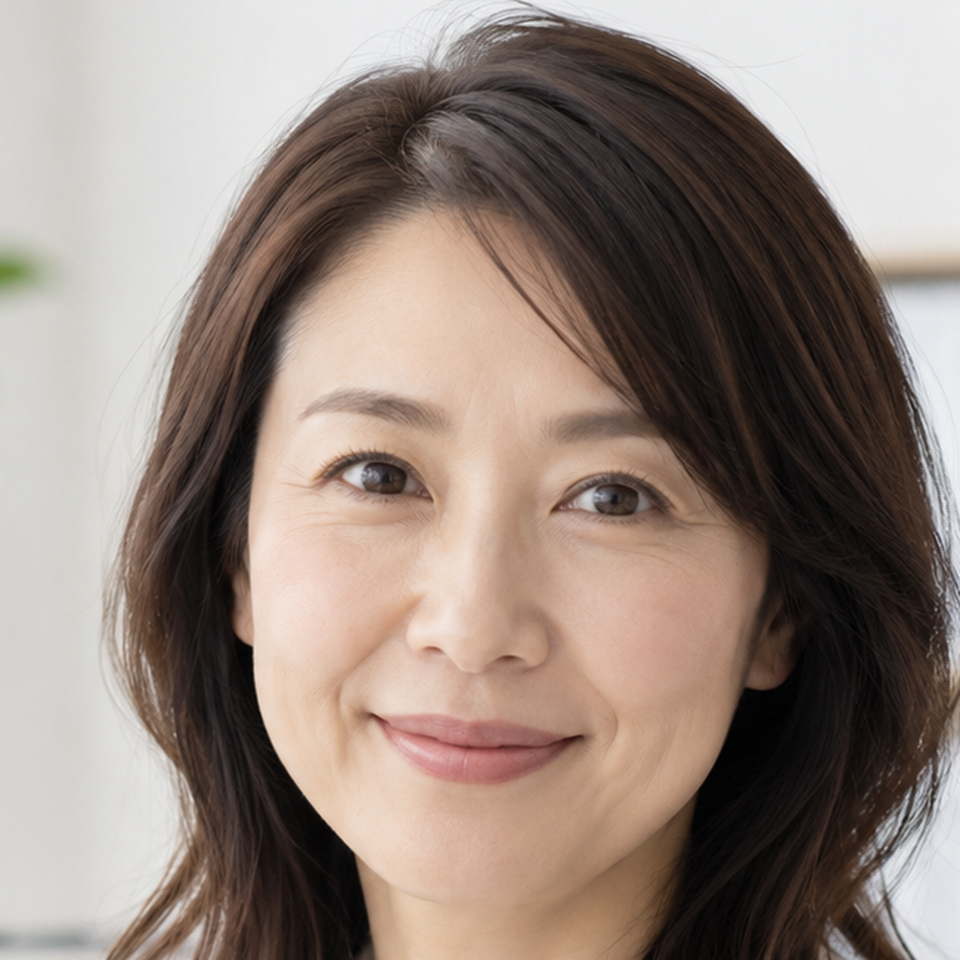 導入企業の声として掲載する女性担当者のイメージ