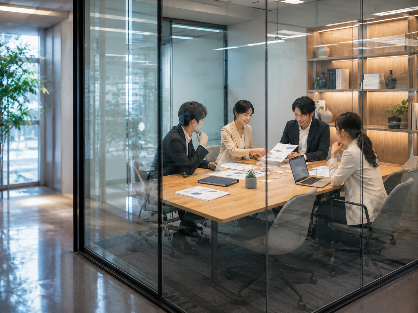 営業代行の引き継ぎと次アクションを整理しているイメージ