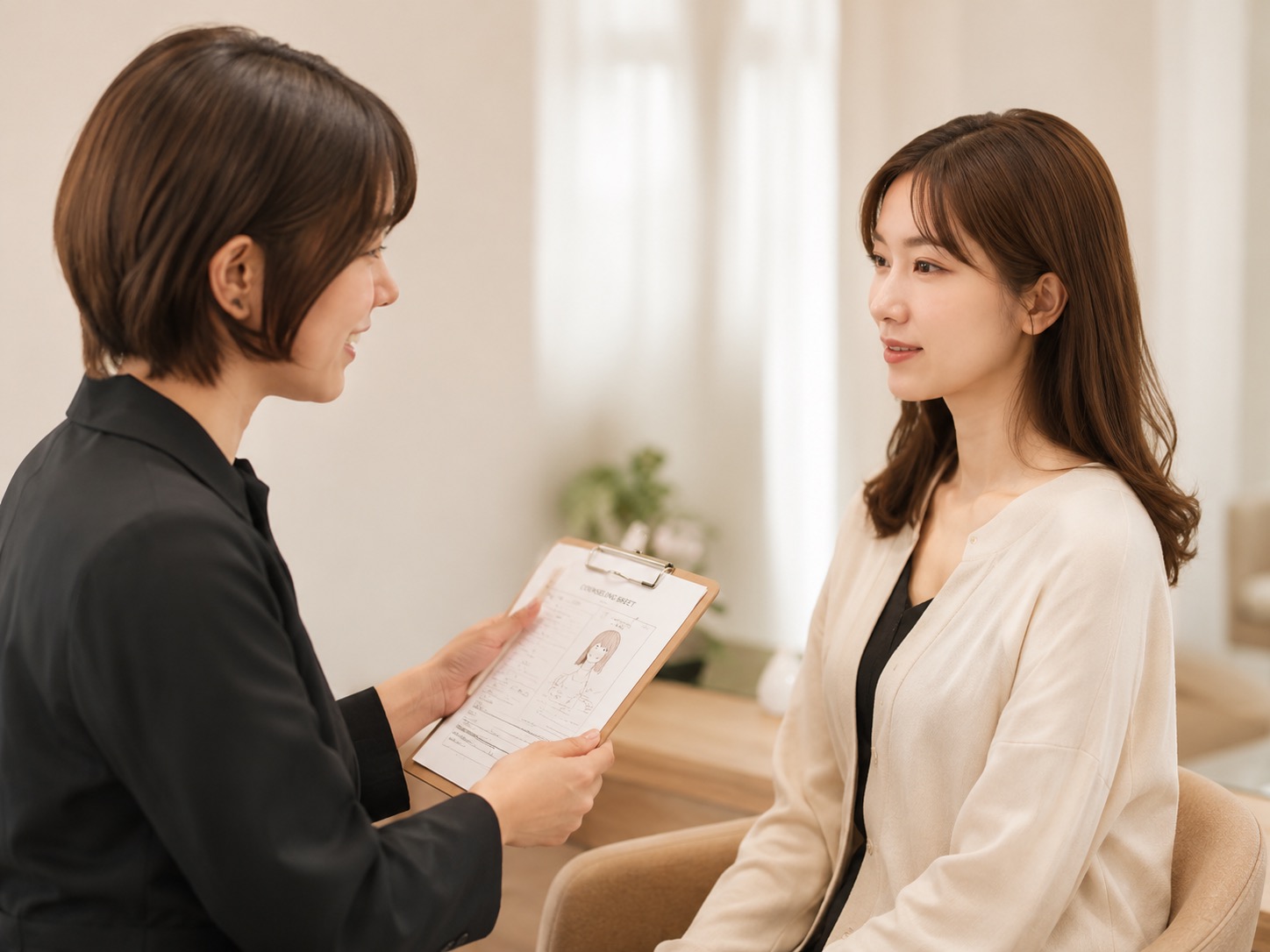 髪質相談のイメージ