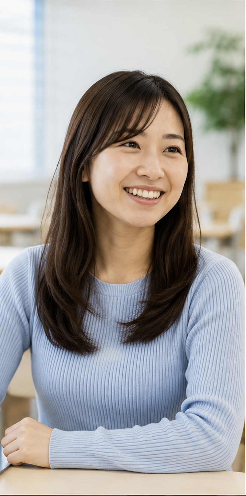 30代女性の受講者の声として掲載する女性のイメージ