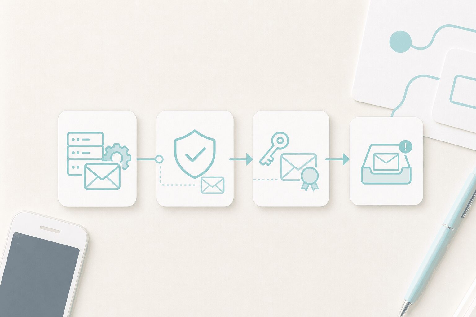 Gmailだけ届かない時にSMTP、送信元認証、受信側確認を順番に見る説明画像